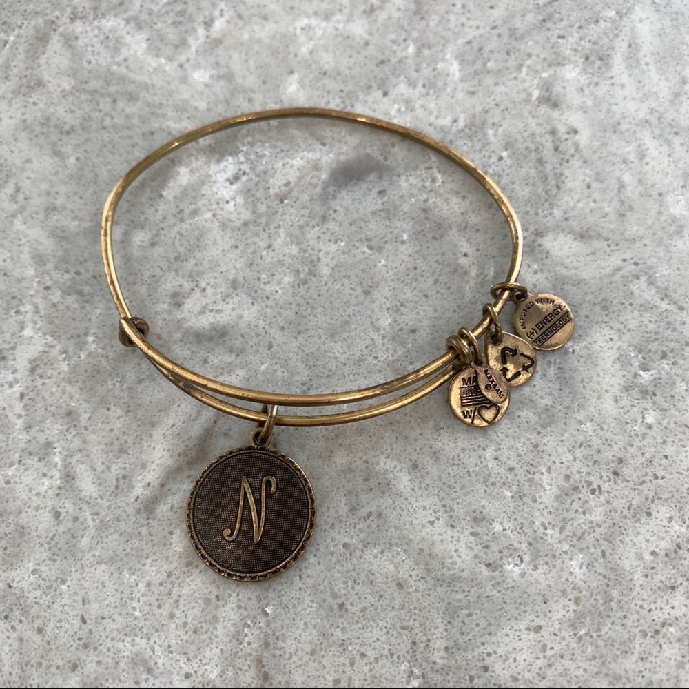 Alex and Ani “N” Bracelet